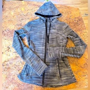 Lululemon Hooded Define Jacket (Grey, Black)